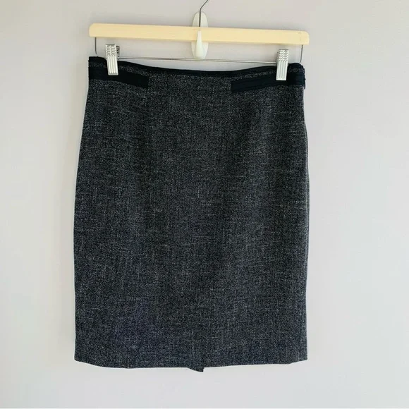 The Limited Pencil Skirt Dark Grey Office Work Professional EUC Small - Picture 1 of 6